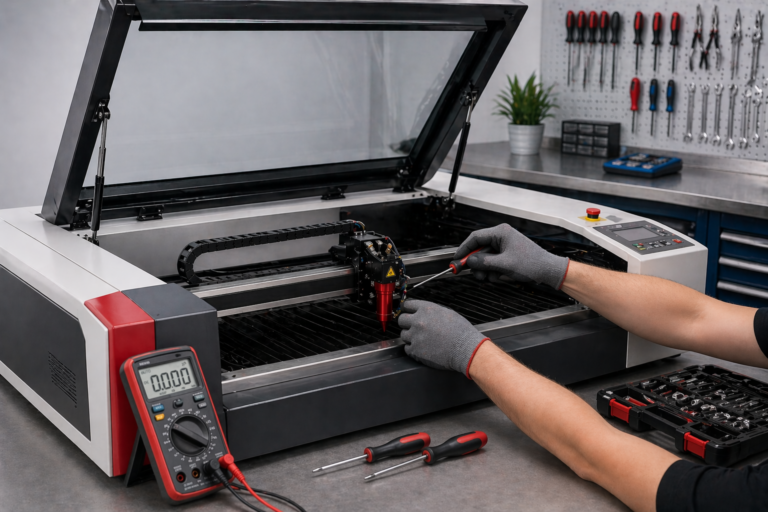 Trotec Laser Reparatur und Service – Professionelle Wartung, schnelle Hilfe und maximale Maschinenverfügbarkeit